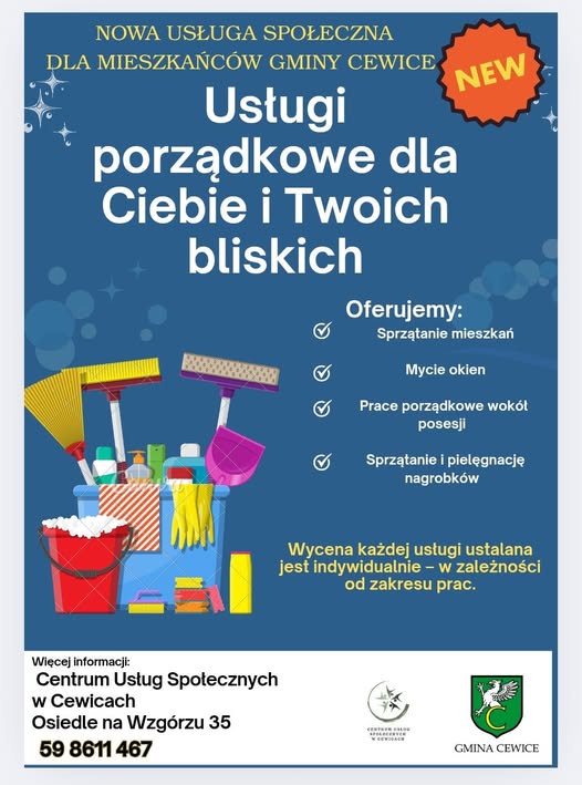 Zdjęcie: Usługi porządkowe dla Ciebie i Twoich Bliskich