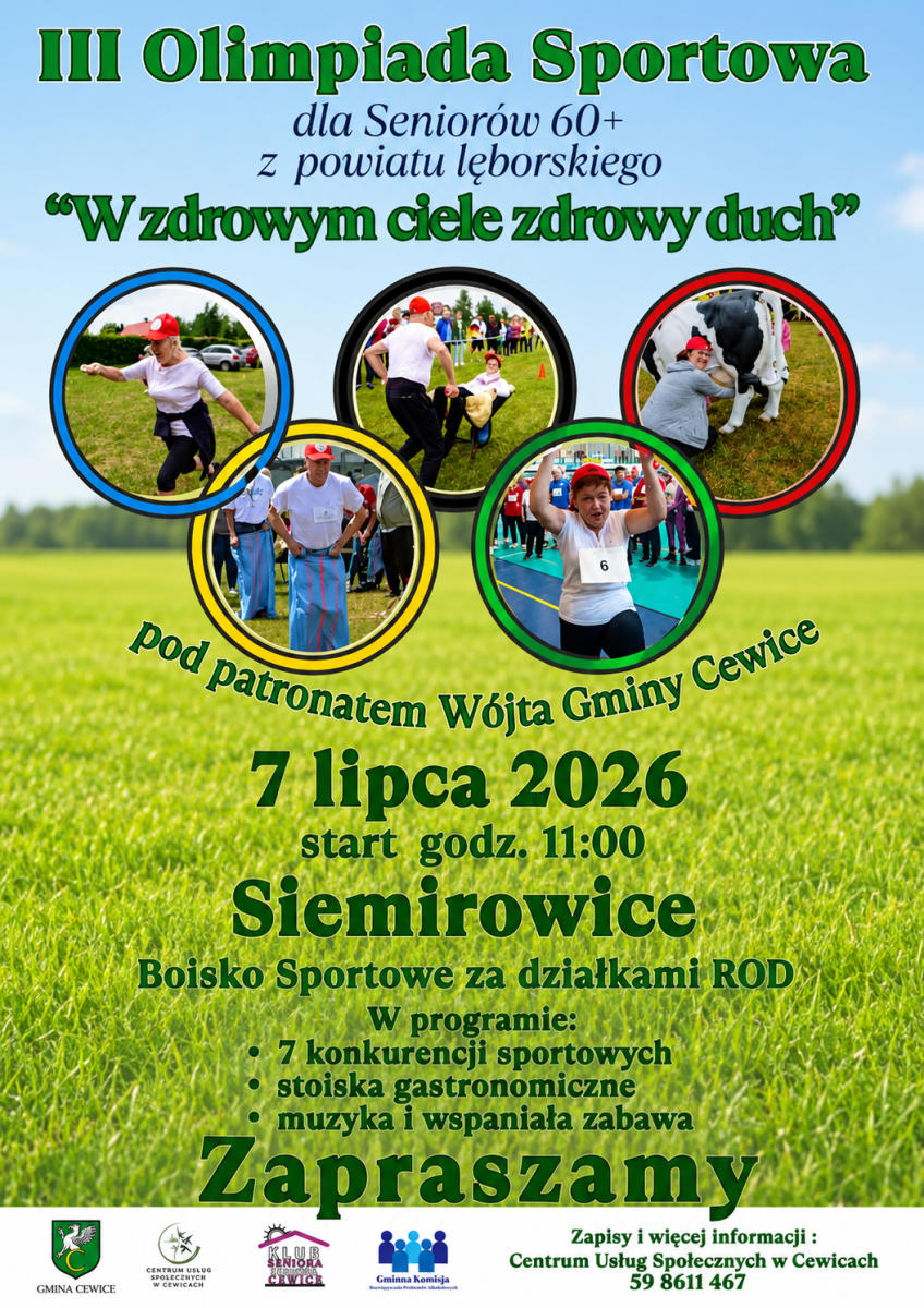 Zdjęcie: III Olimpiadę Sportową dla Seniorów 60+