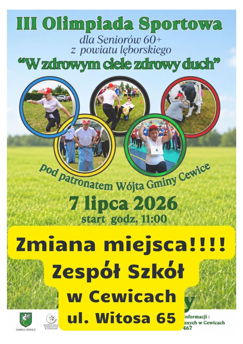 Zdjęcie: Uwaga! Zmiana miejsca wydarzenia!