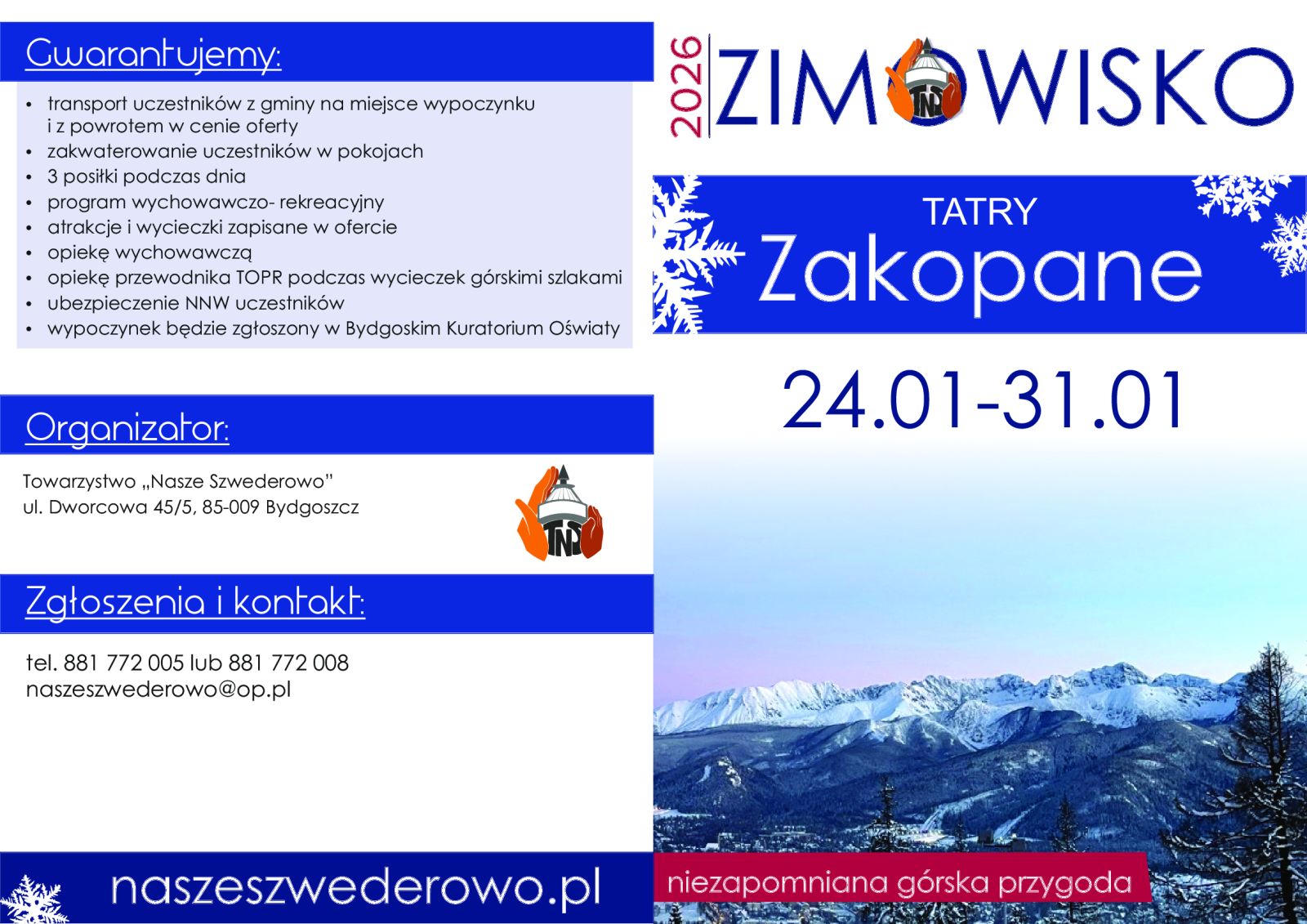 Zdjęcie: Zimowisko oferta dla dzieci rolników ubezpieczonych w KRUS: