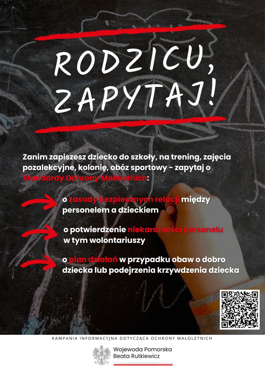Zdjęcie: Kampania informacyjna dotycząca ochrony małoletnich